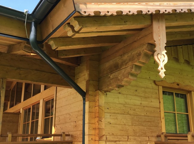Klassischer Holzbau mit Holzbau Huber GmbH in Flachau